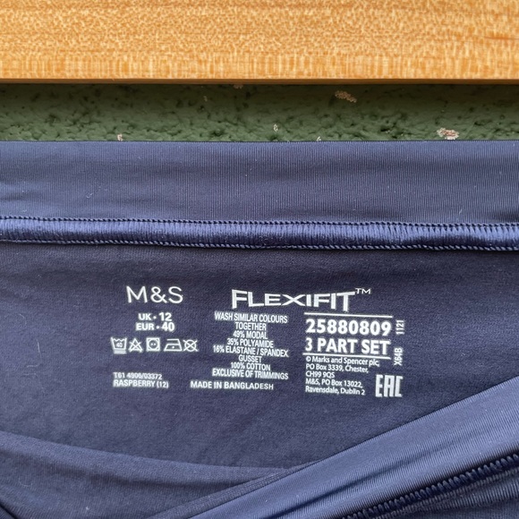 NWOT | Marks & Spencers | 3pk Flexifit™ Modal High Leg Panties | Size M - Picture 13 of 16
